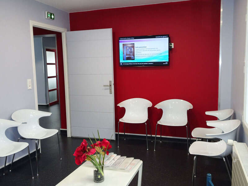 Salle d’attente du cabinet dentaire